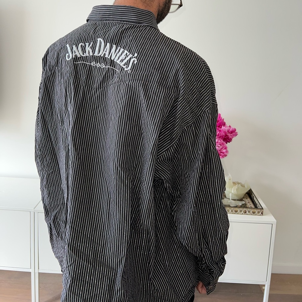 Vintage Jack Daniel’s metallic button down